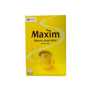 Maxim Mocha Gold Mild Black Coffee 100 Stick